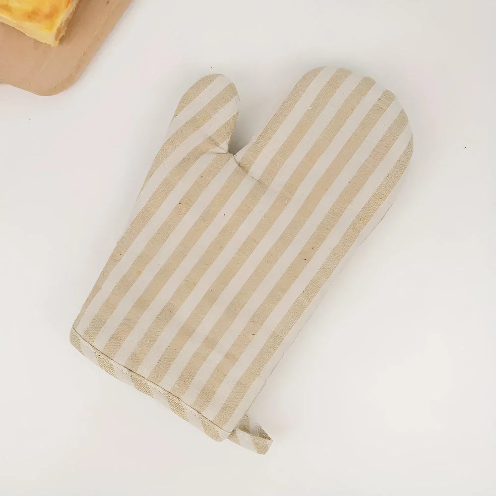 Hedra Ovenwant - Hittebestendig Katoen, Gestreept Design 7