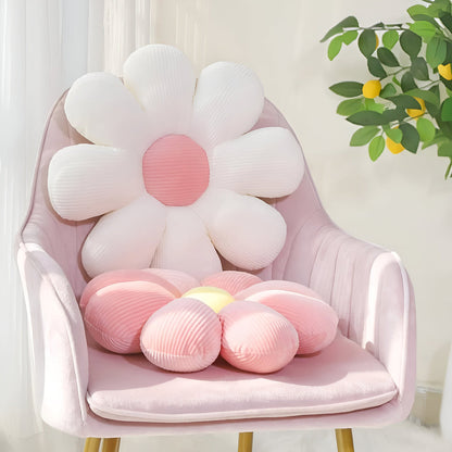 FloraSupport™ – Ergonomisch Pluche Kussen – Comfort & Houding Ondersteuning