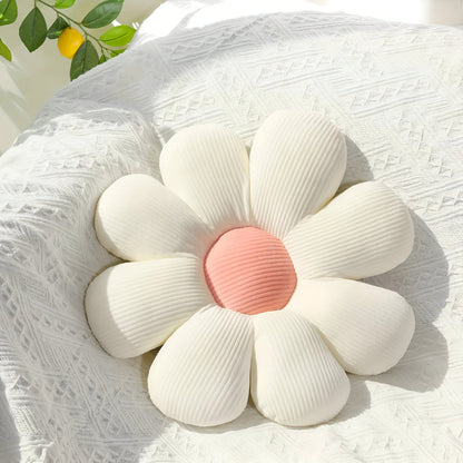 BloomCush™ – Bloem Pluche Kussen – Zacht Sierkussen Decor