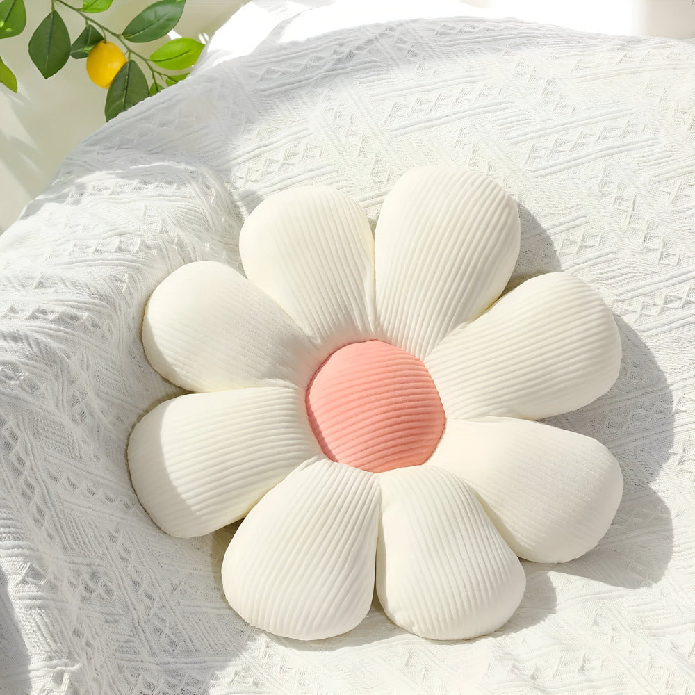 FloraSupport™ – Ergonomisch Pluche Kussen – Comfort & Houding Ondersteuning