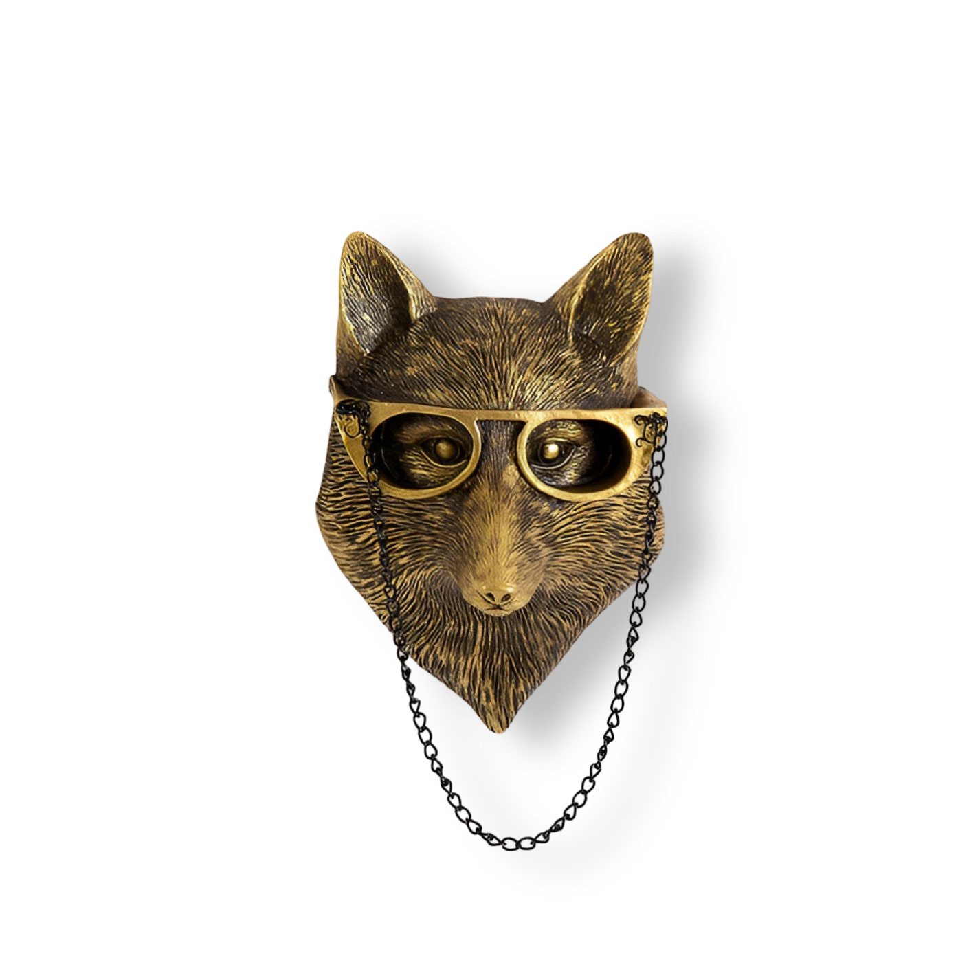 HookHead™ – Decoratieve Wandhaak – Gouden Dieren Wandhanger