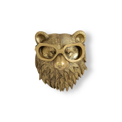 HookHead™ – Decoratieve Wandhaak – Gouden Dieren Wandhanger