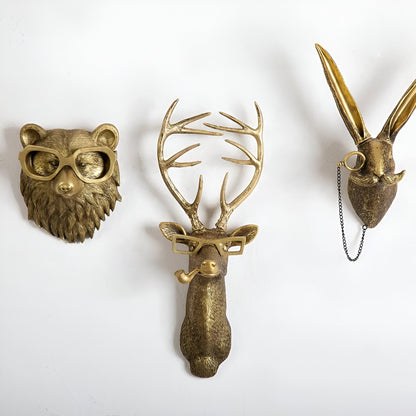 WallCharmHook™ – Handgemaakte Dieren Wandhaak – Decoratieve Wandopslag Haak