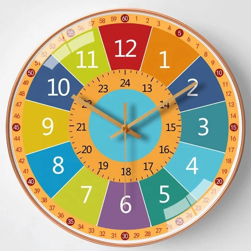 Toddlers Clock - Kinder wandklok - Leren klokkijken