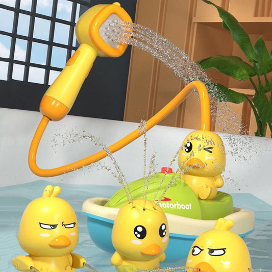 SplashDuck™ – Badeentjes met sproeien - Badspeelgoed