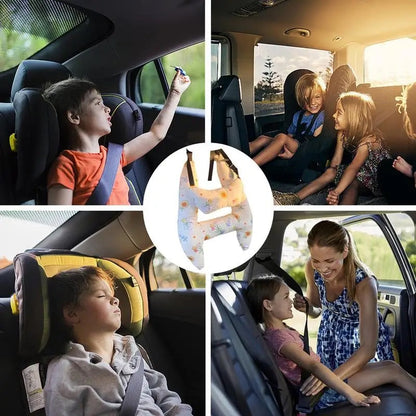 TravelBuddy™ – Ergonomisch Autokussen voor Kinderen – Comfortabel Reiskussen