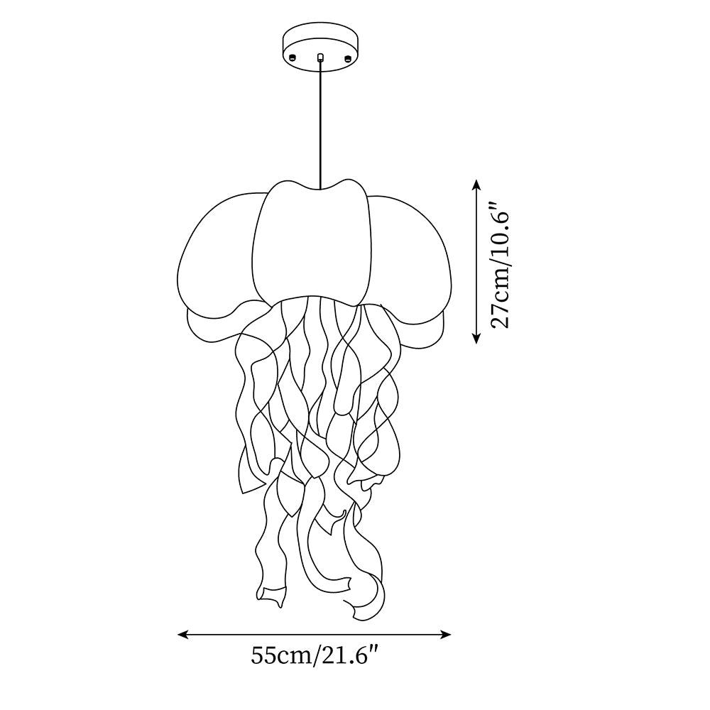 ZeeDroom™ – Jellyfish Hanglamp – Maritieme Sfeerverlichting