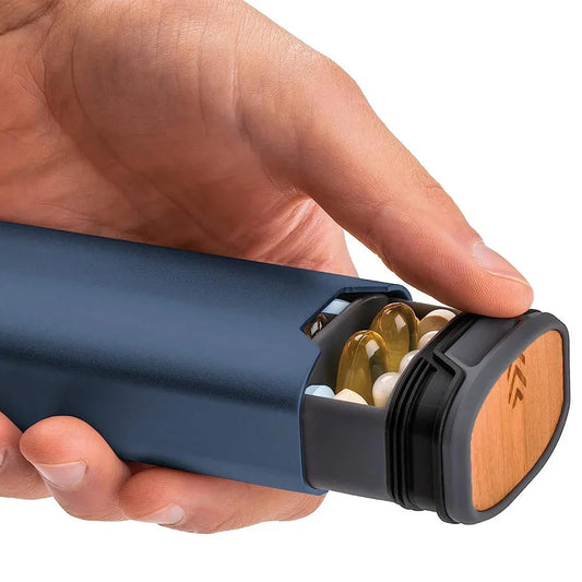 Juvia Pillendoos - Compact, Lekvrij Kunststof, 7 Dagen Organizer 0