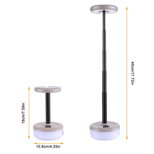 Kampio Campinglamp - Oplaadbaar USB, RGB Verlichting, Compact 0