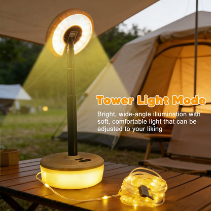 Kampio Campinglamp - Oplaadbaar USB, RGB Verlichting, Compact 1