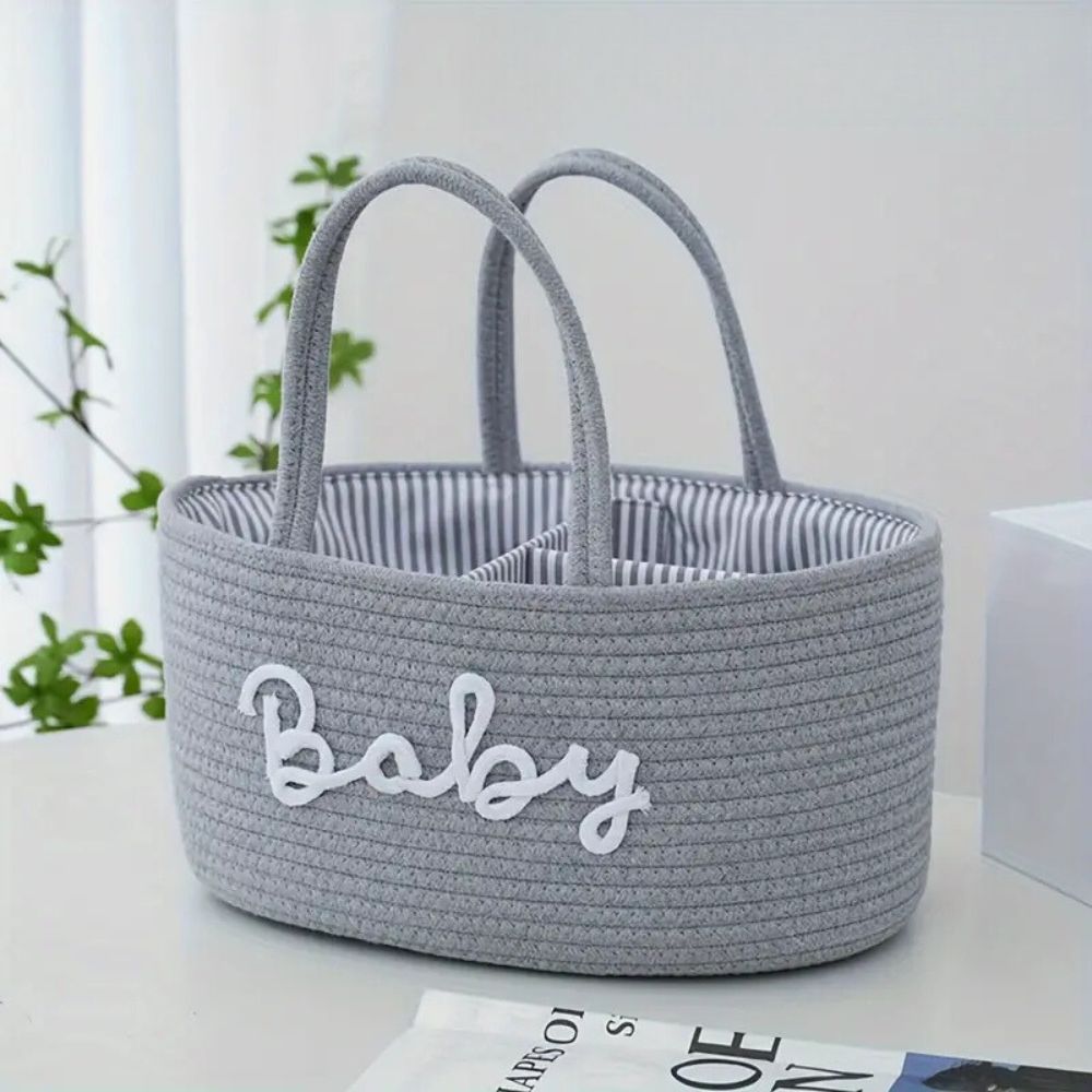 Kaya Baby Caddy - Katoenen Touw, Compact en Duurzaam 2