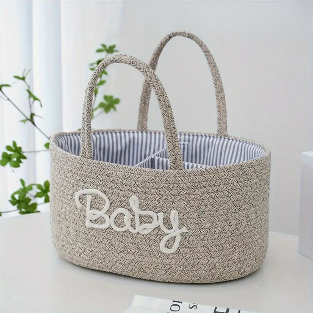 Kaya Baby Caddy - Katoenen Touw, Compact en Duurzaam 3