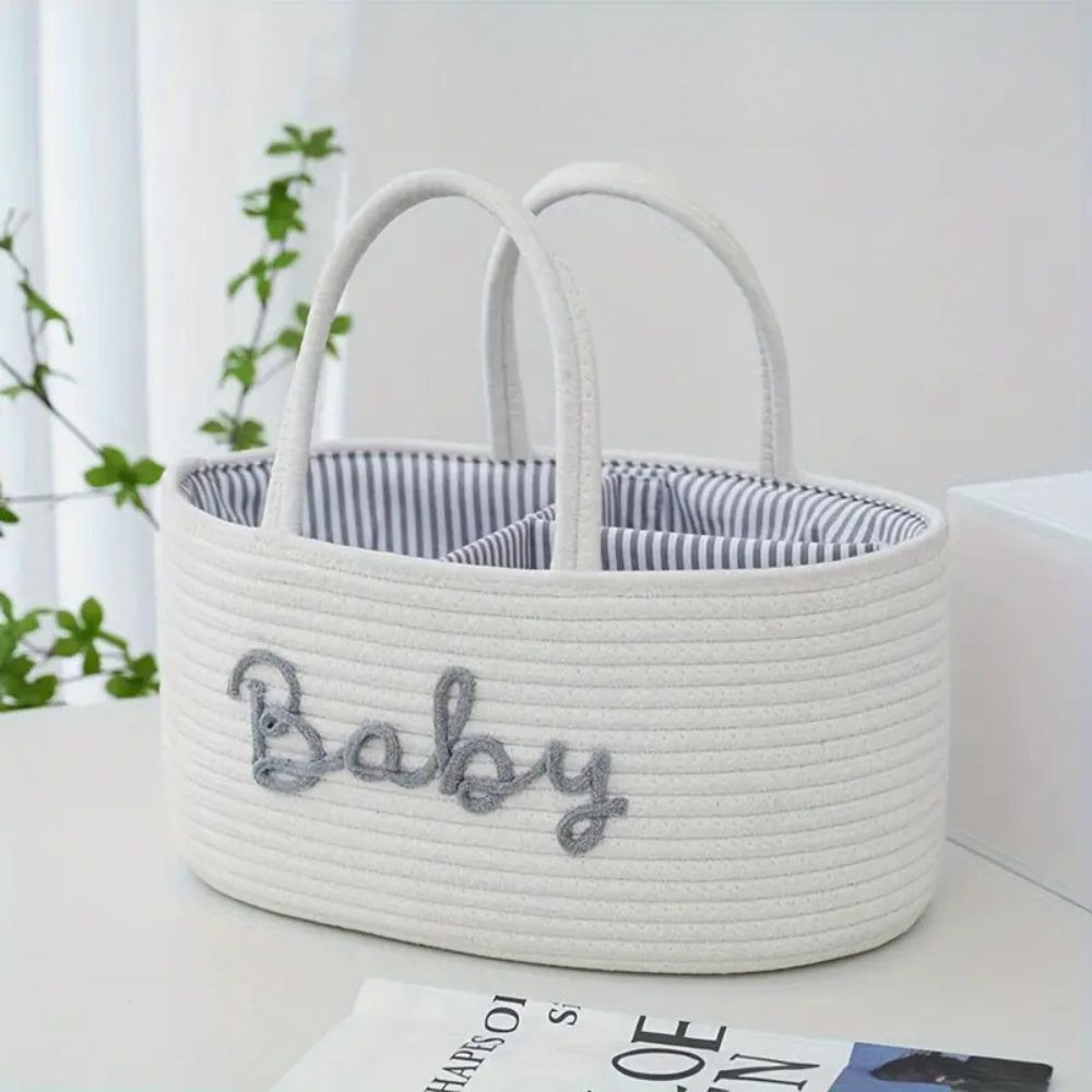 Kaya Baby Caddy - Katoenen Touw, Compact en Duurzaam 4