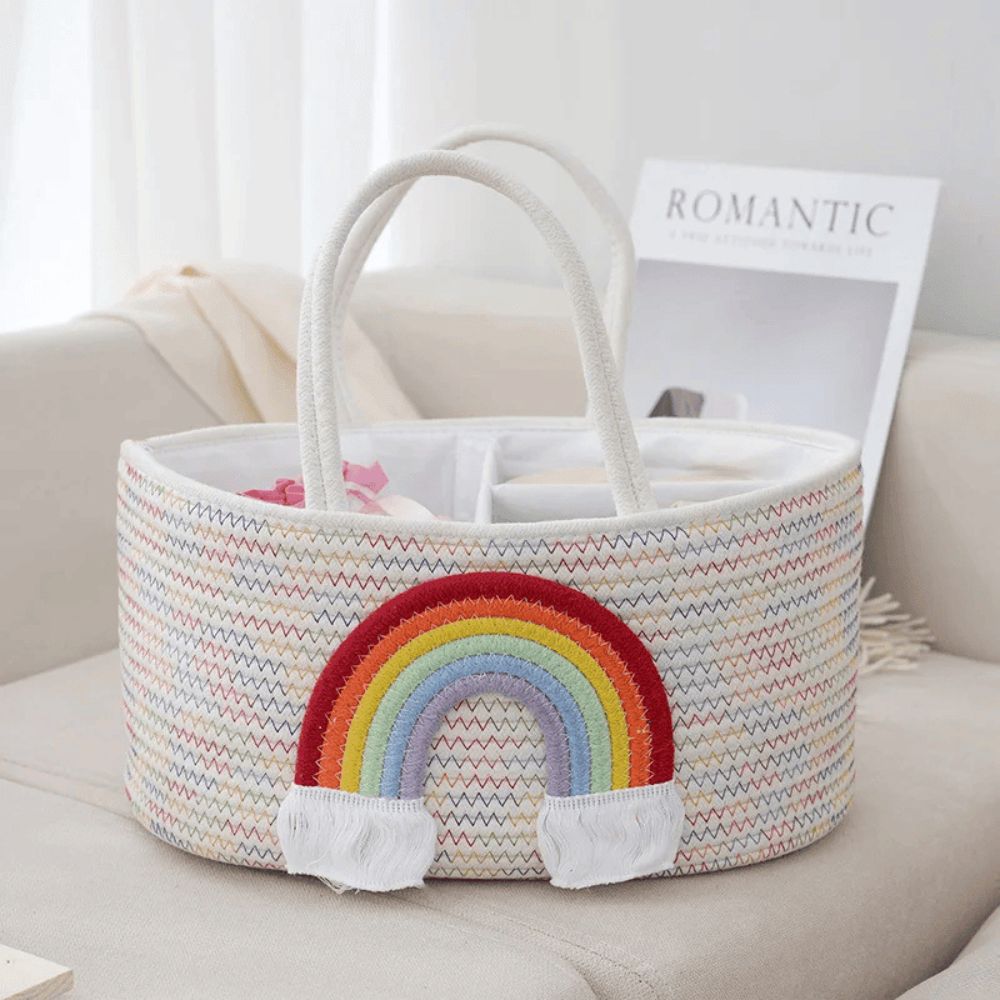 Kaya Baby Caddy - Katoenen Touw, Compact en Duurzaam 5