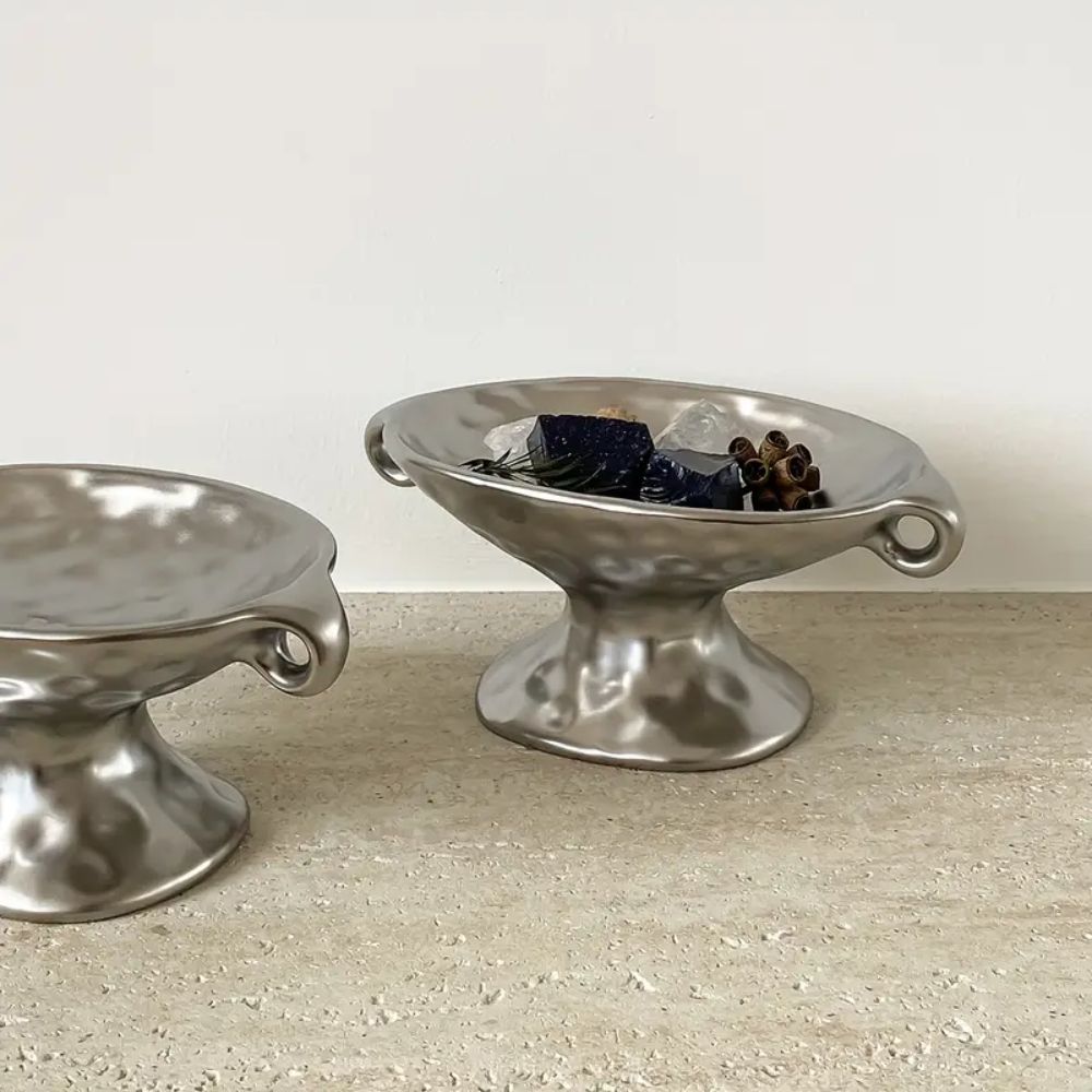Kera Oval Organizer - Keramisch, Dubbele Handgrepen 5
