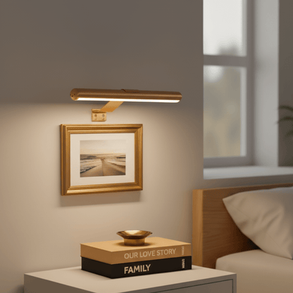 Kila Wandlamp - Draadloos LED, 360° Rotatie, Verstelbare Helderheid 1