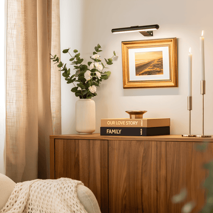 Kila Wandlamp - Draadloos LED, 360° Rotatie, Verstelbare Helderheid 6
