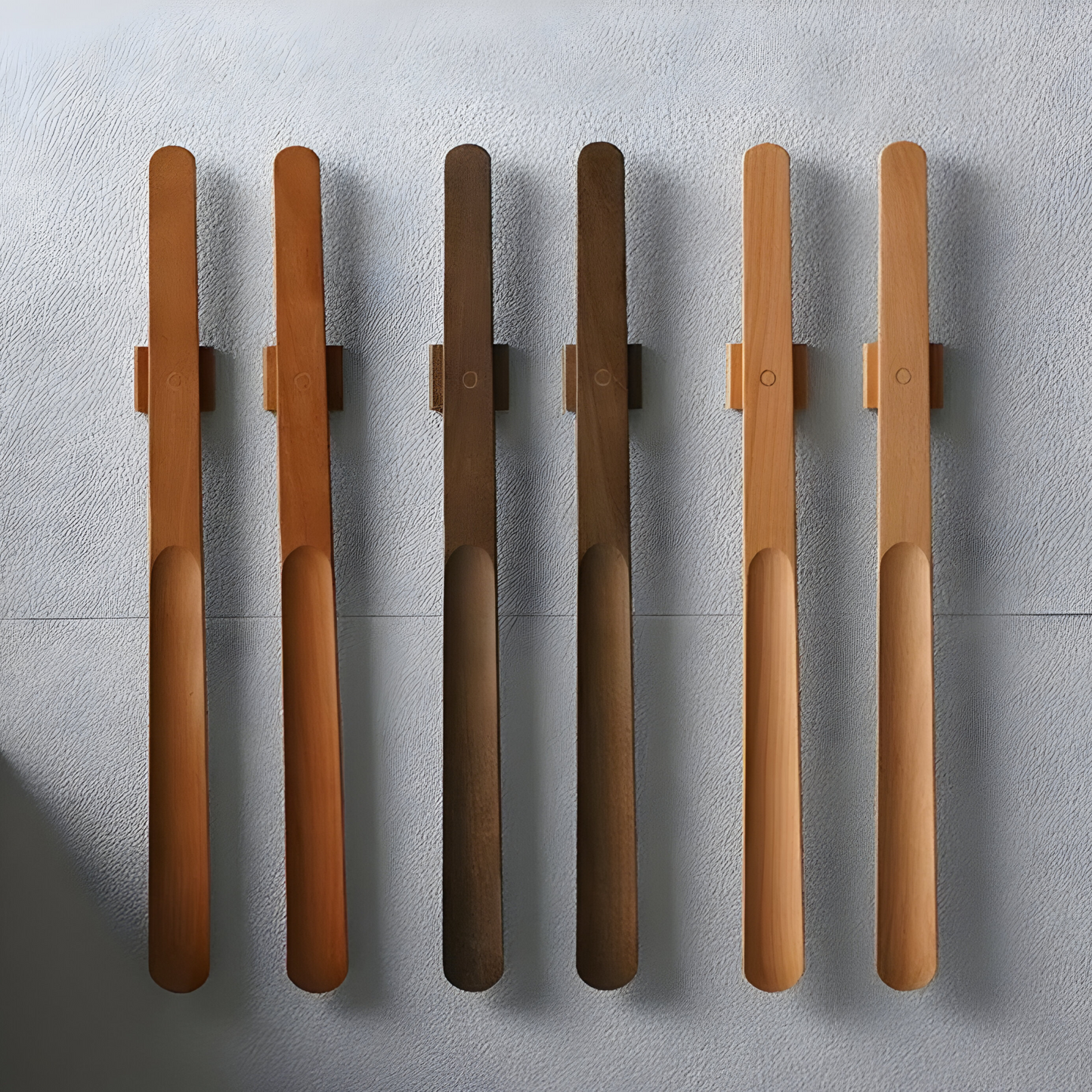 Klaren Schoenlepel - Hout, Extra Lang 55 cm Met Ingebouwde Magneet 2