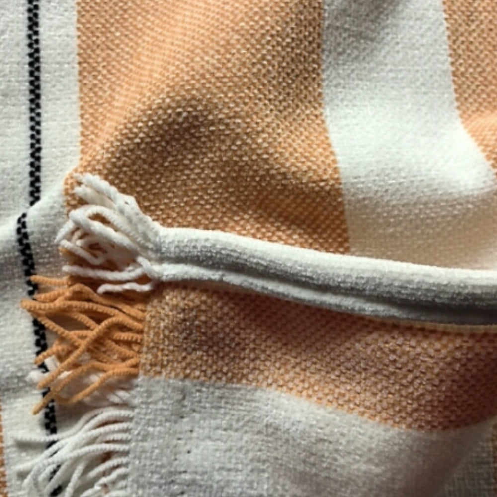 Klassiek Stripe Bankhoes - Ademend Chenille, Tijdloos Design 3