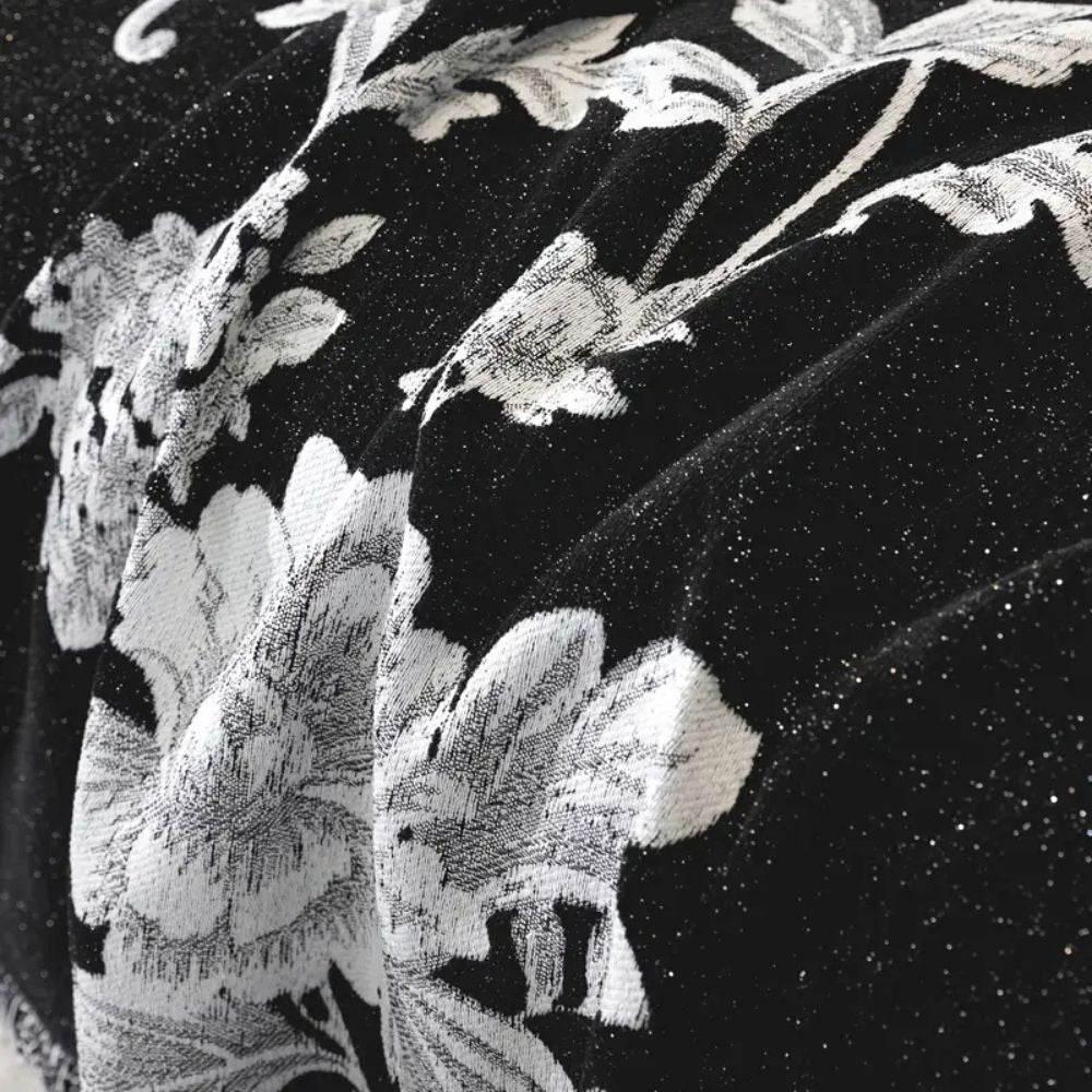 Klassieke Fleur Bankhoes - Ademend Chenille, Tijdloos Design 6