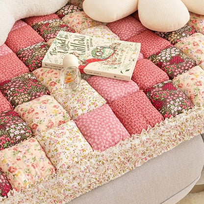 Kleura Bankhoes - Retro Pastoraal, Antislip Design 4