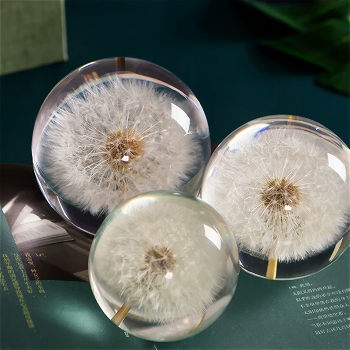 Kora Art Deco Kristallen Bol - Glas met Paardenbloemdecor, Onderhoudsvrij 1