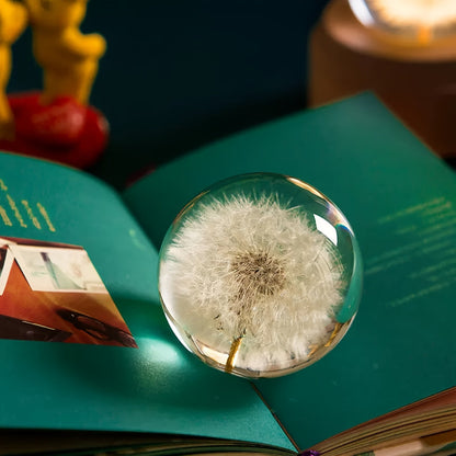 Kora Art Deco Kristallen Bol - Glas met Paardenbloemdecor, Onderhoudsvrij 6