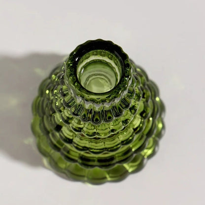 Kora Glass Candle Holder Set - Elegant Glas, Kerstboomvorm, 3-delig 6