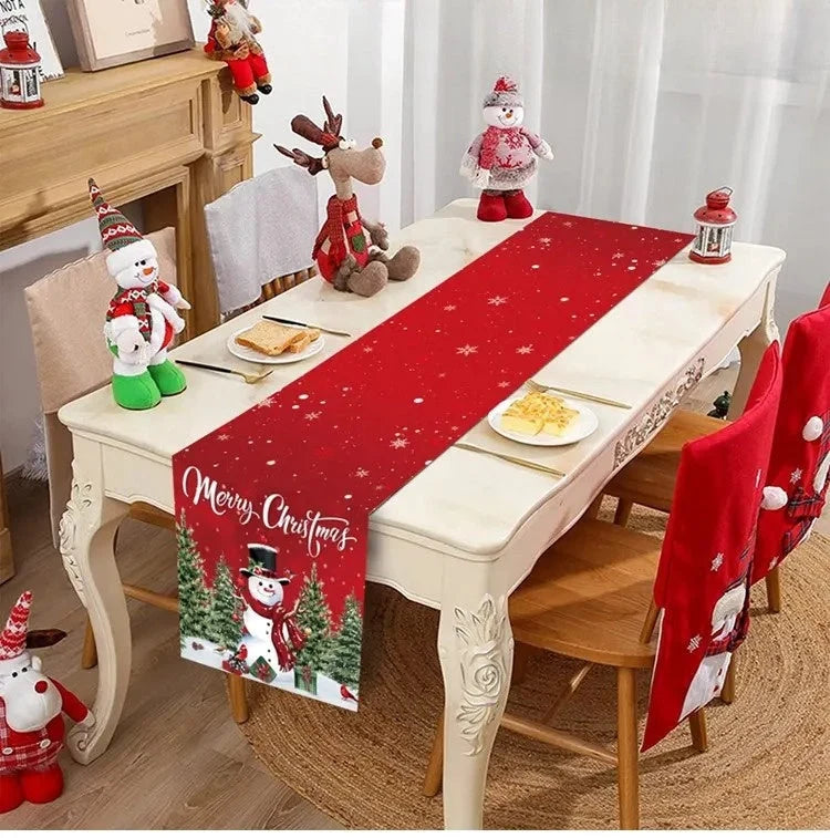 Kora Tafelloper Kerst - Duurzame Stof, Feestelijk Ontwerp 0