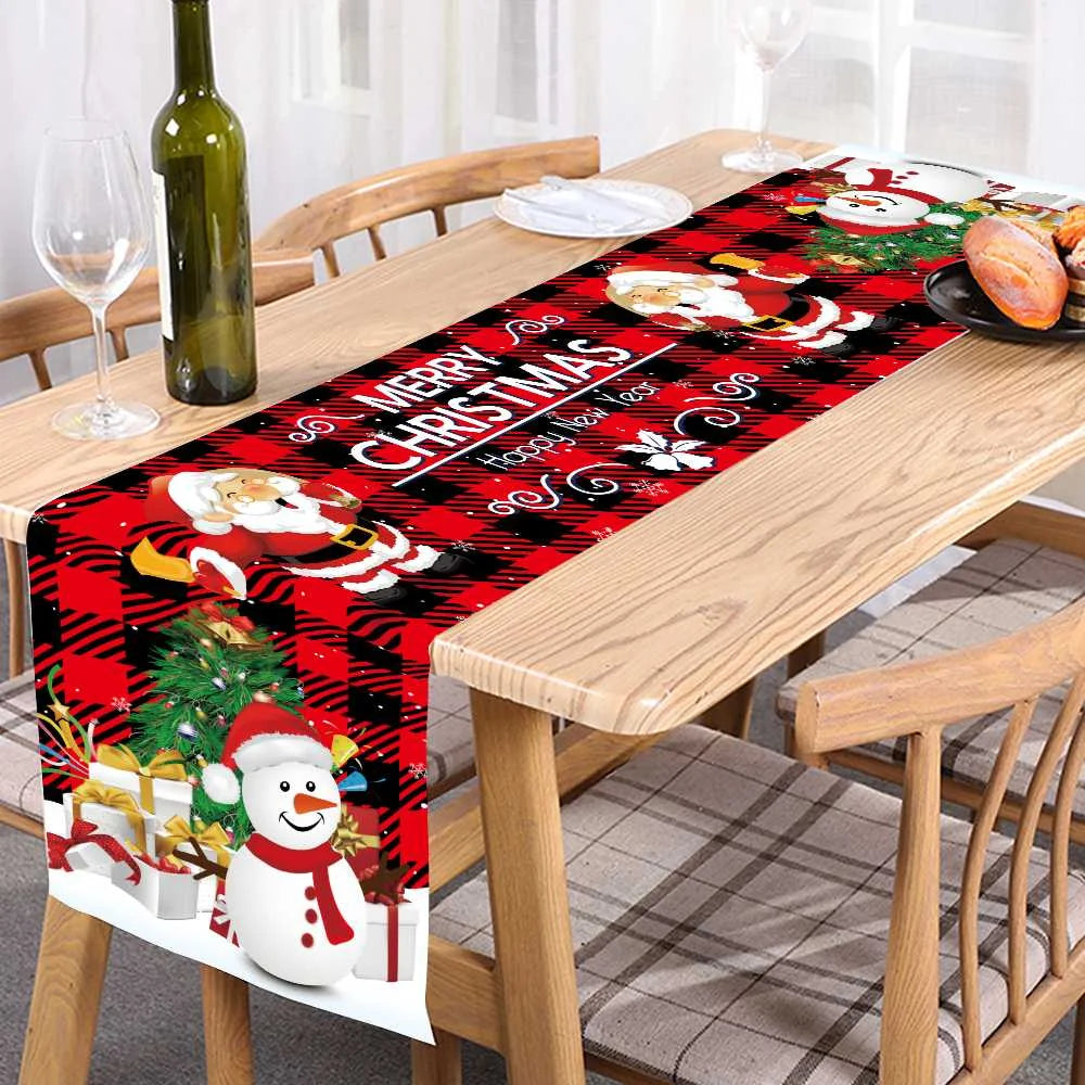 Kora Tafelloper Kerst - Duurzame Stof, Feestelijk Ontwerp 4