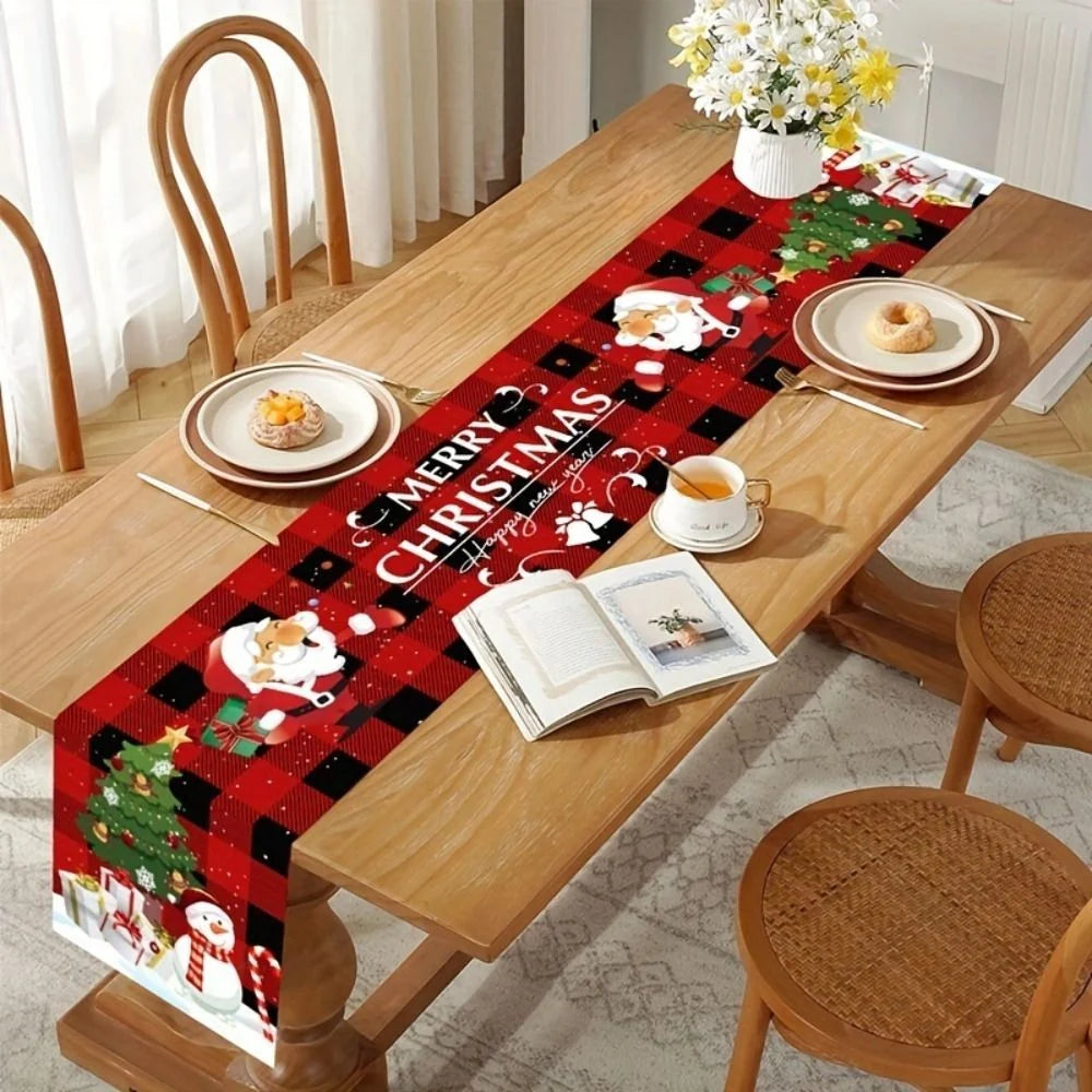 Kora Tafelloper Kerst - Duurzame Stof, Feestelijk Ontwerp 5