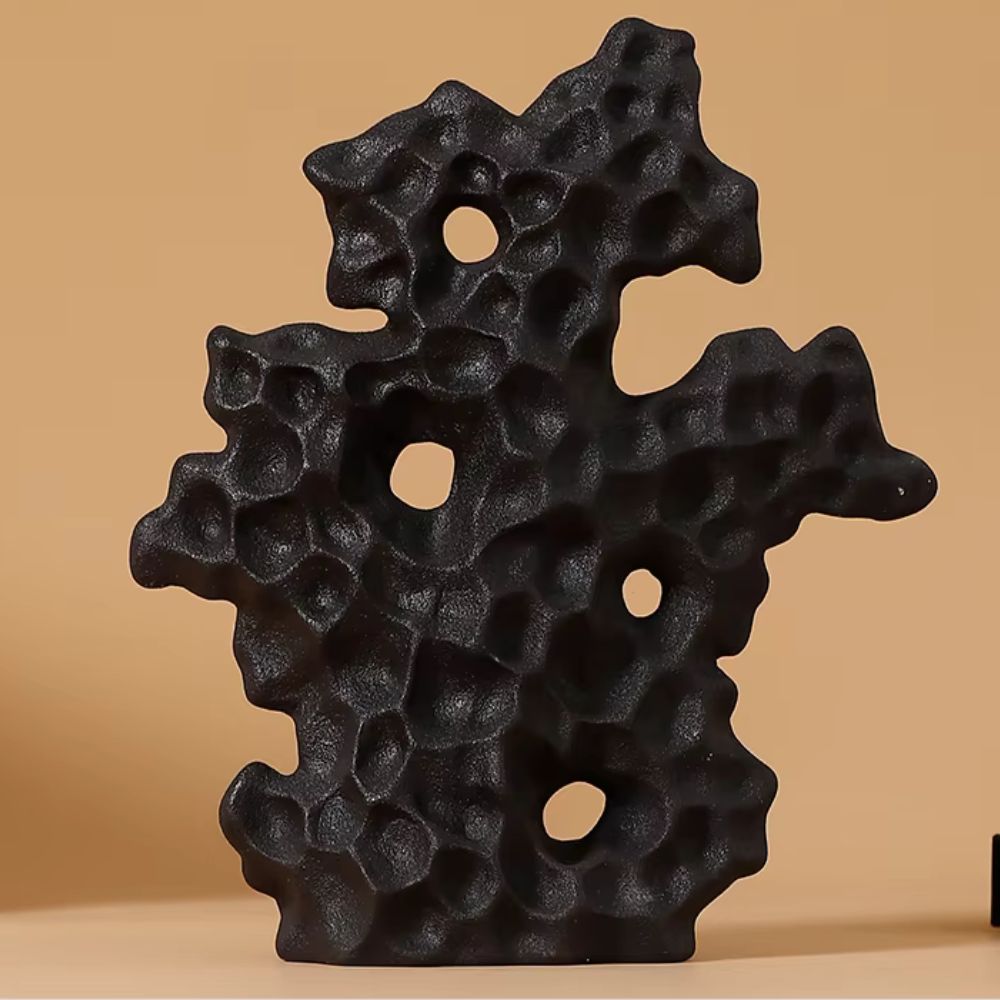 Koraline Sculptuur - Hoogwaardig Keramiek, Organisch Ontwerp 4