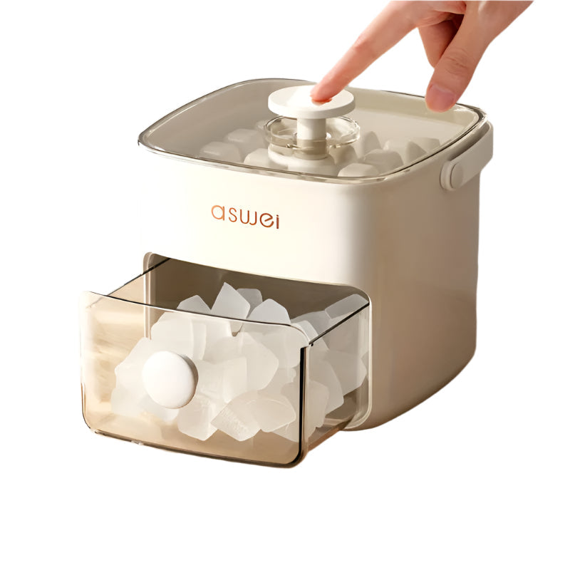 Kraft IJsblokjesmachine - Compact en Stil, Tot 12 kg IJs per Dag 0