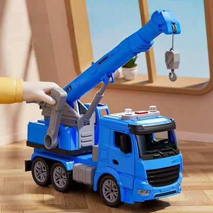 LiftBuilder™ – Kranenwagen met Licht & Geluid – Interactief Constructiespeelgoed