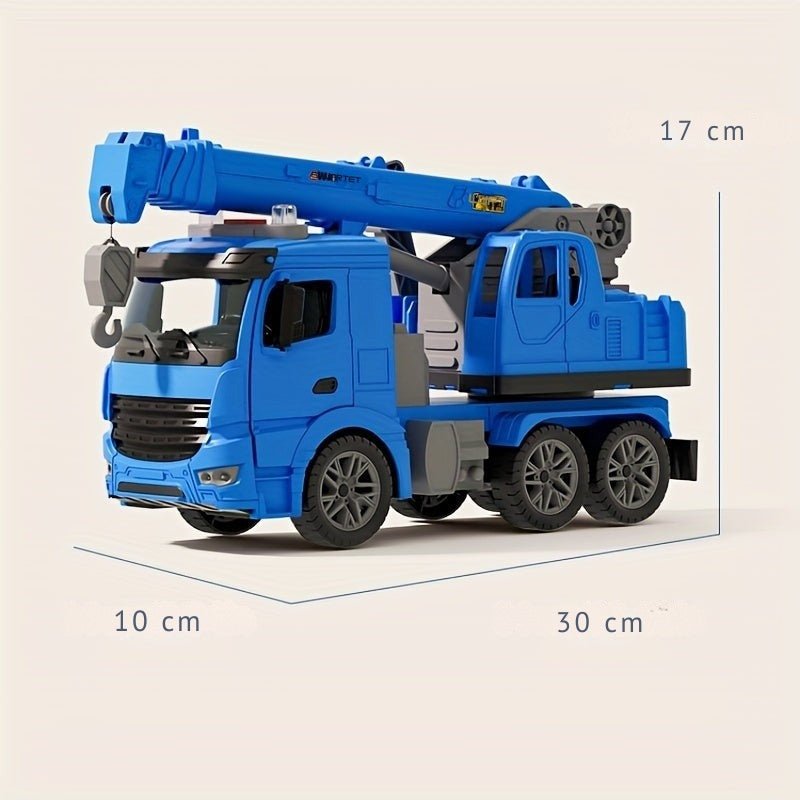 LiftBuilder™ – Kranenwagen met Licht & Geluid – Interactief Constructiespeelgoed