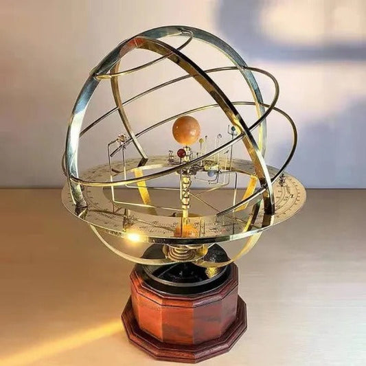 Kreator Grand Orrery - Handgemaakt Zonnestelselmodel met 28 Manen 0