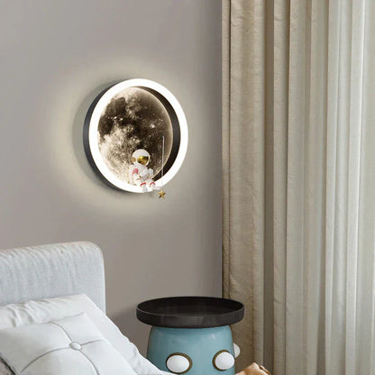 LunaGlow™ – LED Maan Wandlamp voor Kinderen – Rustgevend Sfeervol Licht