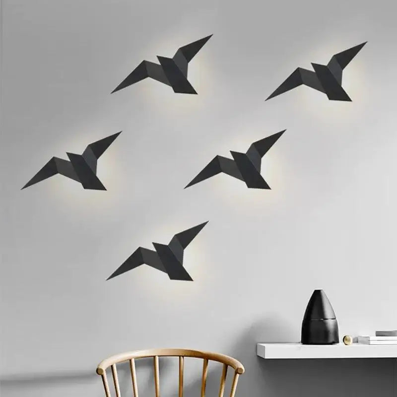 BirdMoodGlow™ – Moderne LED Wandlamp Vogelvorm – Warm Wit Sfeerverlichting