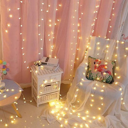 TwinkleLine™ – LED Lichtgirlande met Modi – Warm Sfeerverlichting String