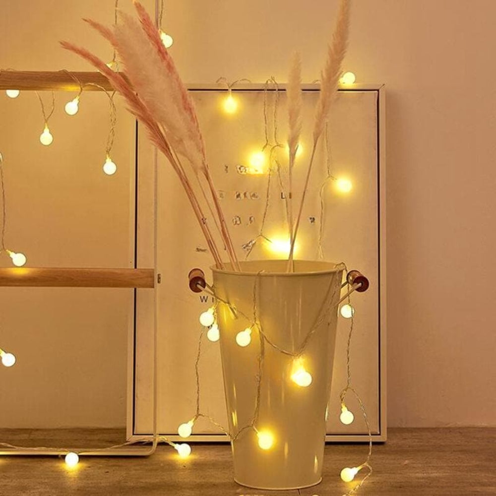 TwinkleLine™ – LED Lichtgirlande met Modi – Warm Sfeerverlichting String