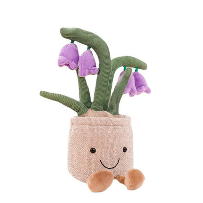 BloomBuddies™ – Vrolijke Bloemen Knuffelfiguur – Decoratieve Pluche Vriend