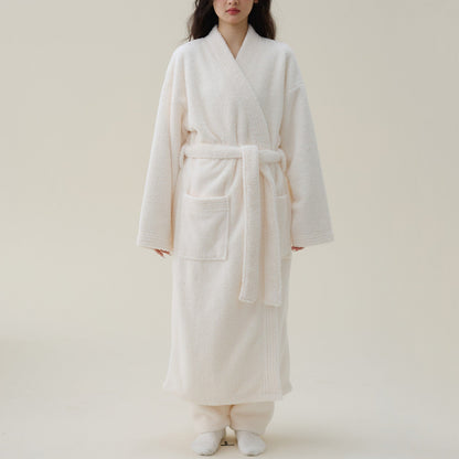 Liora Badjas Dames - Dikke Fleece, Luxe Kimono Pasvorm 4