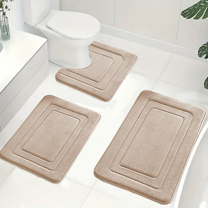 Liora Badmat Antislip Set - Memory Foam, 3-Delig, Superabsorberend 7