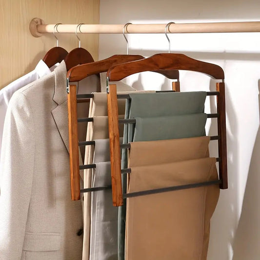 Liora Kleerhanger - Massief Hout, Elegante Organisatie en Duurzaamheid 0