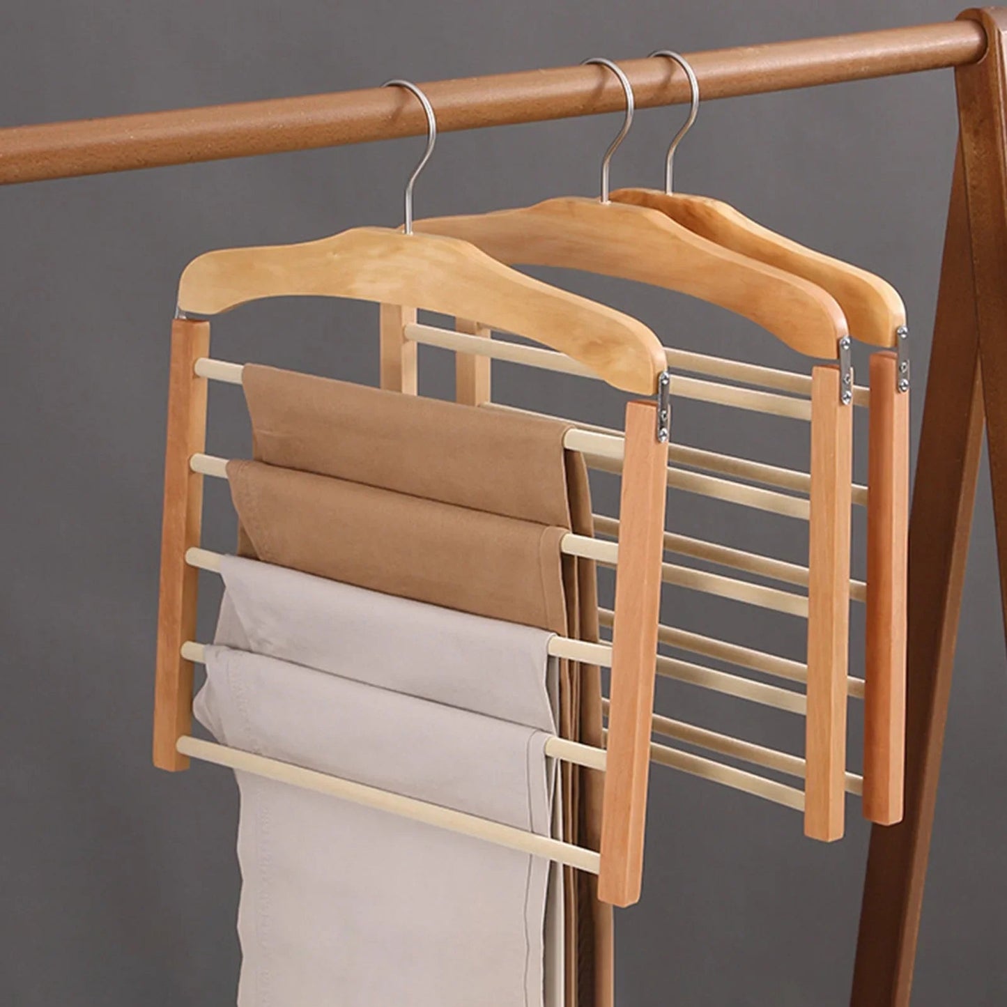 Liora Kleerhanger - Massief Hout, Elegante Organisatie en Duurzaamheid 4