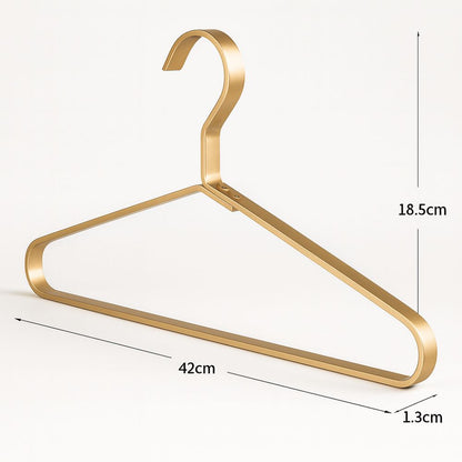 Liora Kleerhangers - Aluminiumlegering, Ruimtebesparend Antislip Design 2