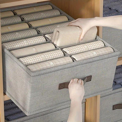 Liora Opbergcontainer - Duurzaam Katoenlinnen, 16 Compartimenten 5