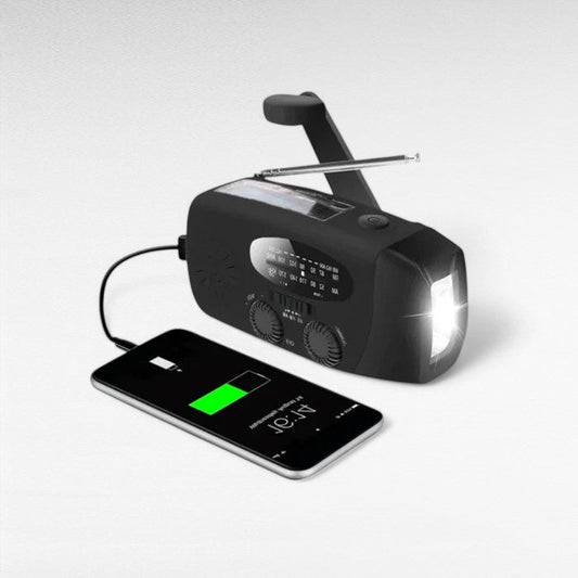 Liora Opwindradio - Waterdicht, Draagbaar, Multifunctioneel 0
