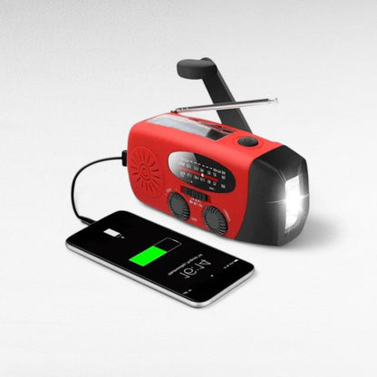 Liora Opwindradio - Waterdicht, Draagbaar, Multifunctioneel 4