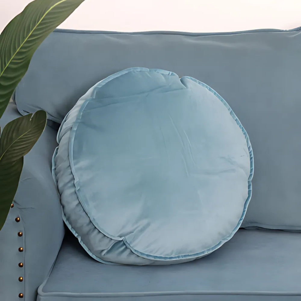 Liora Rond Kussen - Fluweel, Luxe Comfort 46 cm 10